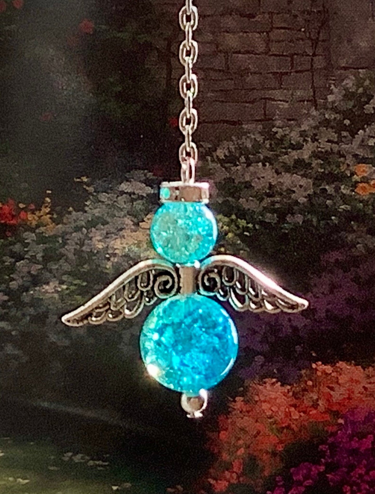 Guardian Angel Charm, Angel for car, rear view mirror ornament, Drive Safe Gift, An Angel to watch over you new driver gift, travel safe