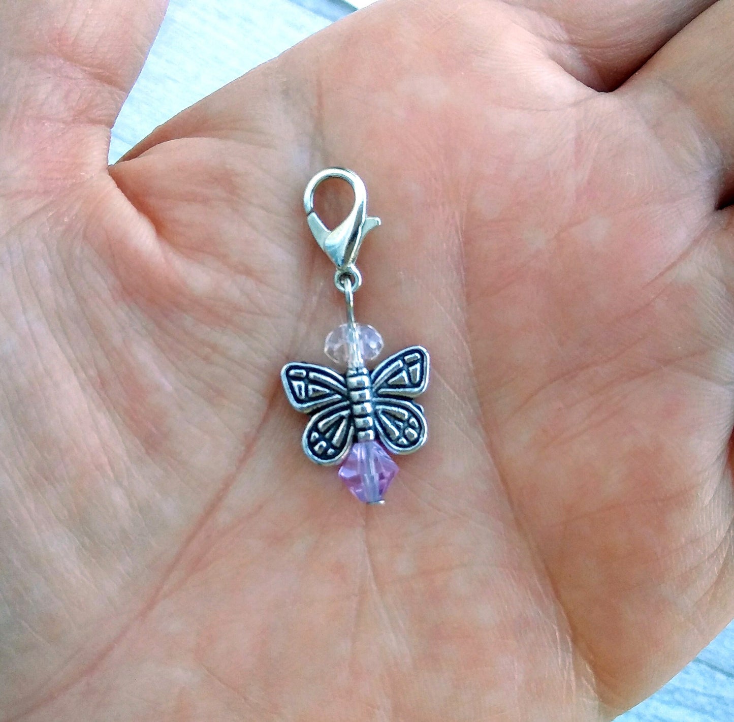 Butterfly angel charms, Crystal beaded Angels, crystal Angel pendants for bracelets necklaces earrings, religious Christian Mothers gifts