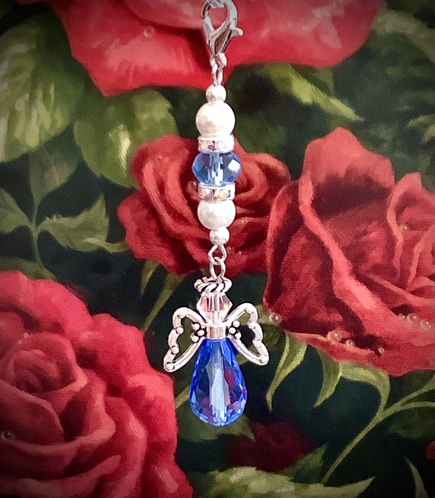 Something blue for bride - Bouquet Charm