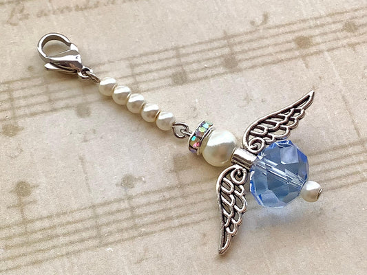 Something Blue Wedding Bouquet Charm