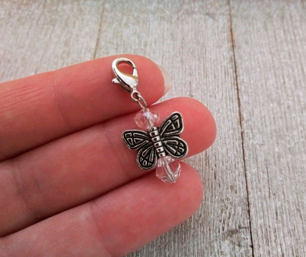 Whisper I love you to a butterfly and it will fly to heaven to deliver your message, sympathy gift, butterfly Angel charm, loss of loved one