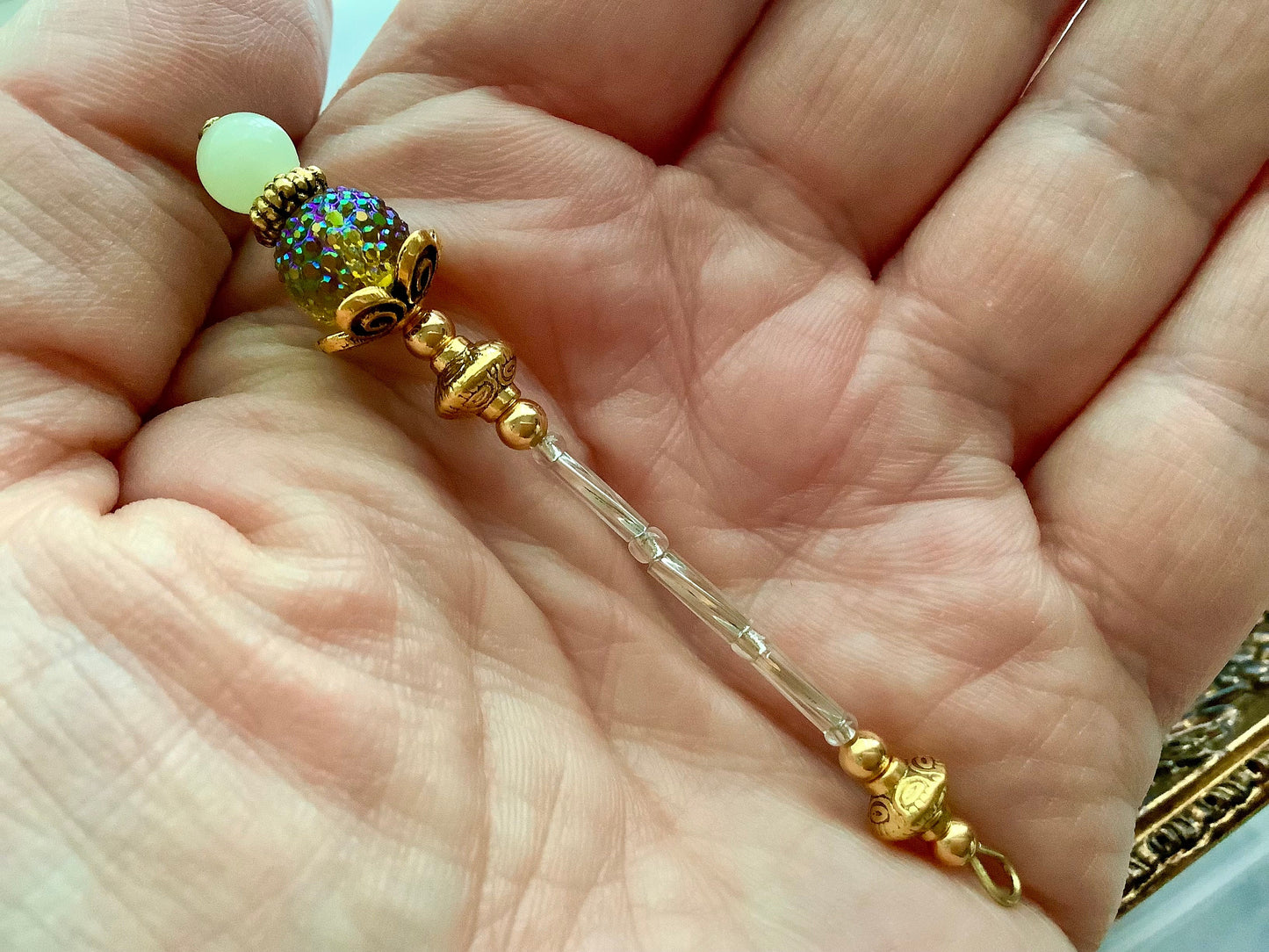 Miniature Magical Fairy Wand Fantasy Gift with glow in the dark tip, magical things, storybook, fairy tale charm