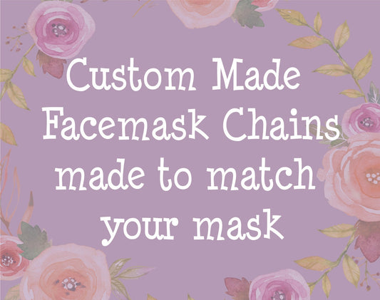 Face Mask Chain - Mask Holder - Face mask Necklace - Face Mask Lanyard