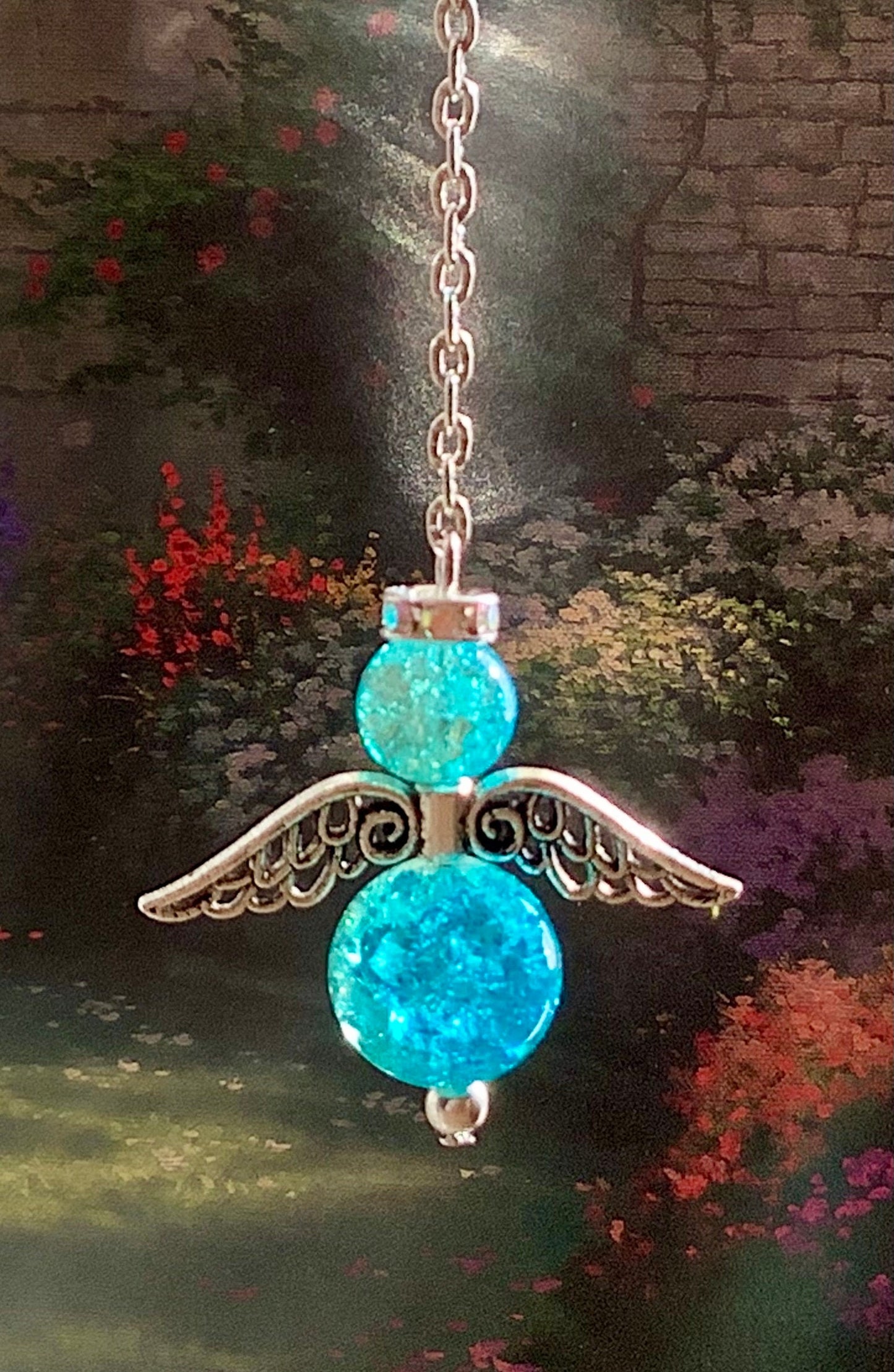 Guardian Angel Car Charm, Angel for car, rear view mirror ornament, Drive Safe Gift, An Angel to watch over you new driver gift, travel safe